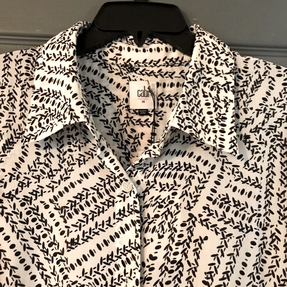 Cabi Split Back Blouse - image 3